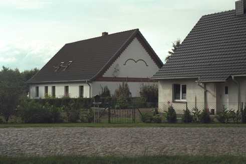 More modern houses.