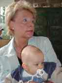 Philip mit Gro&szlig;tante.